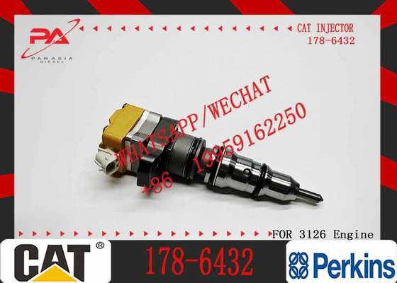 Diesel Fuel Injector for 3216 Excavator 3126E 3126B Common Rail Injector 178-6432 10R-9348 188-1320 10R-9237