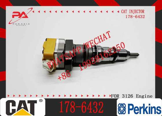 Diesel Fuel Injector for 3216 Excavator 3126E 3126B Common Rail Injector 178-6432 10R-9348 188-1320 10R-9237