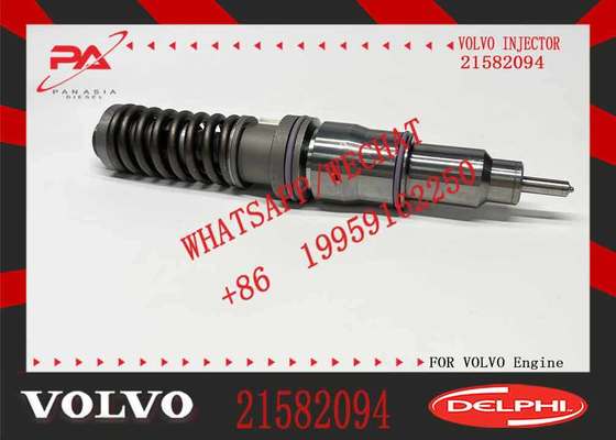 6PCS 21582094 21644596 85003948 EUI Fuel Injector Unit for Volvo D11A Euro 3 Engine Penta TAD950VE TAD951VE TAD952VE B11R Bus