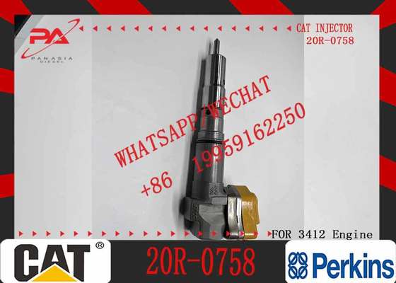 Common Rail Fuel Injector 174-7526 20R-0758 CAT 3412E Injector for Caterpillar Machinery Diesel Engine Parts