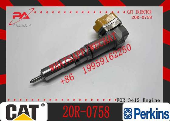 Common Rail Fuel Injector 174-7526 20R-0758 CAT 3412E Injector for Caterpillar Machinery Diesel Engine Parts
