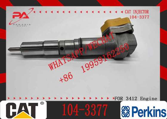 Fuel Injector 104-3377 174-7526 111-7916 138-8754 0R-8624 for CAT 3408E 3412E Engine 769D 773D 775D 631E 633E II 637E 651E 657E