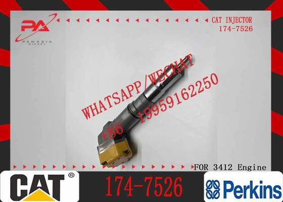 Fuel Injector 174-7528 174-7526 2C-0273 153-5938 20R-4148 for Caterpillar CAT 3412E 3408 Engine