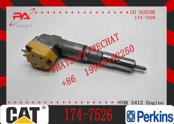 Fuel Injector 174-7528 174-7526 2C-0273 153-5938 20R-4148 for Caterpillar CAT 3412E 3408 Engine