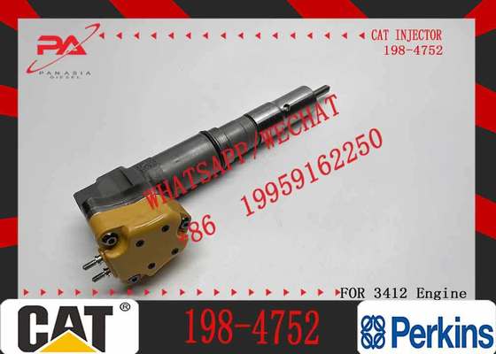 1PCS Fuel injector 198-4752 For Caterpillar CAT 3412 Engine320D L 345C L 345D L 330D MH 328D LCR 329D L 325D L Excavator