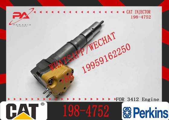 1PCS Fuel injector 198-4752 For Caterpillar CAT 3412 Engine320D L 345C L 345D L 330D MH 328D LCR 329D L 325D L Excavator