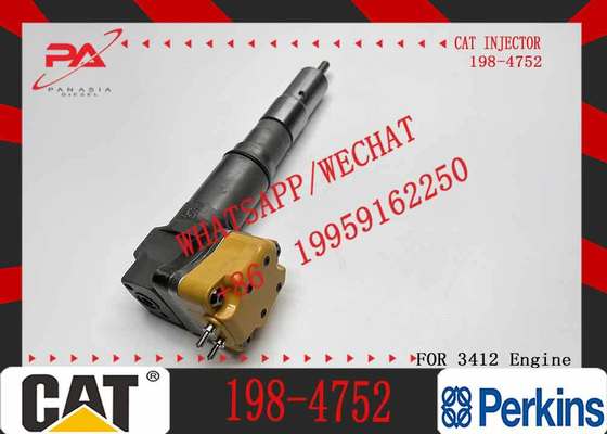 1PCS Fuel injector 198-4752 For Caterpillar CAT 3412 Engine320D L 345C L 345D L 330D MH 328D LCR 329D L 325D L Excavator