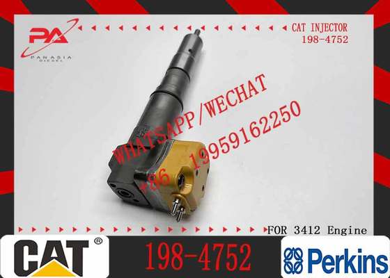 1PCS Fuel injector 198-4752 For Caterpillar CAT 3412 Engine320D L 345C L 345D L 330D MH 328D LCR 329D L 325D L Excavator