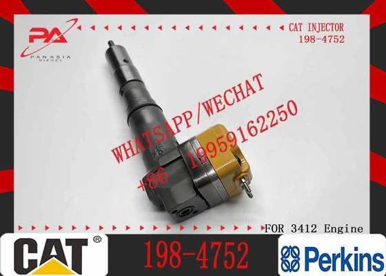1PCS Fuel injector 198-4752 For Caterpillar CAT 3412 Engine320D L 345C L 345D L 330D MH 328D LCR 329D L 325D L Excavator