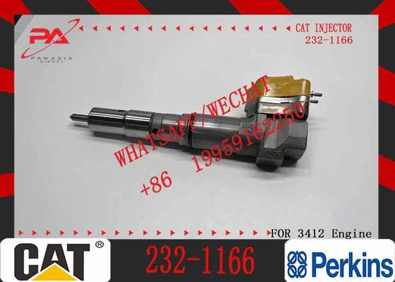 1PCS Fuel injector 232-1166 For Caterpillar CAT 3412 Engine623F 623E Wheel Scraper 345C MH M325D L MH 330D LN Excavator