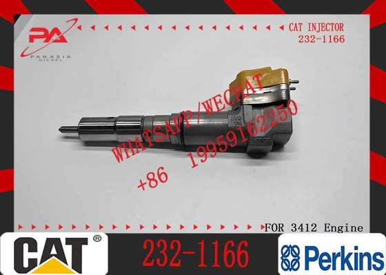 1PCS Fuel injector 232-1166 For Caterpillar CAT 3412 Engine623F 623E Wheel Scraper 345C MH M325D L MH 330D LN Excavator