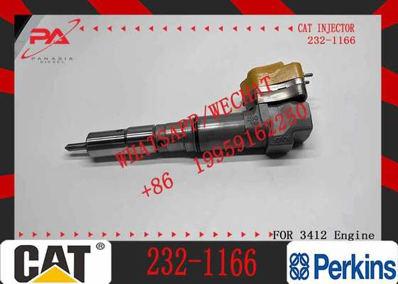 1PCS Fuel injector 232-1166 For Caterpillar CAT 3412 Engine623F 623E Wheel Scraper 345C MH M325D L MH 330D LN Excavator