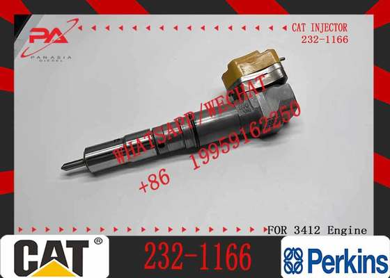 1PCS Fuel injector 232-1166 For Caterpillar CAT 3412 Engine623F 623E Wheel Scraper 345C MH M325D L MH 330D LN Excavator