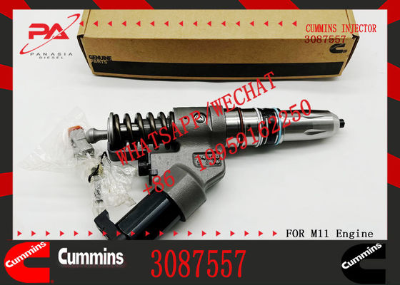 Excavator Accessories Fuel Injector 3087557 4902921 3411754 for Cummins M11 QSM11 Injector Nozzle Construction Machinery Diesel Engine Spare Parts