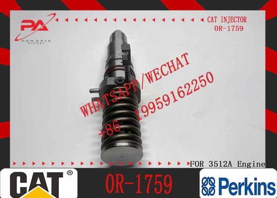 New Diesel Engine Injector for Caterpillar C3512A Common Rail 0R-1759 7E-9983 9Y-4544 0R-3883 0R-0906 7C-4173 6I-3075 7C-9578
