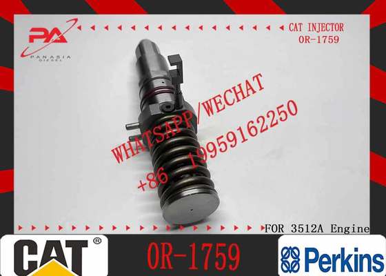 New Diesel Engine Injector for Caterpillar C3512A Common Rail 0R-1759 7E-9983 9Y-4544 0R-3883 0R-0906 7C-4173 6I-3075 7C-9578