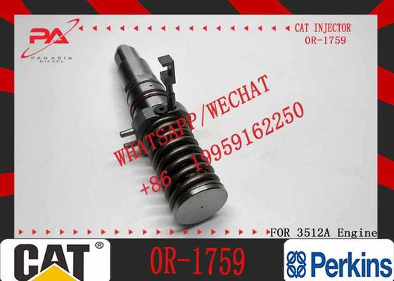 New Diesel Engine Injector for Caterpillar C3512A Common Rail 0R-1759 7E-9983 9Y-4544 0R-3883 0R-0906 7C-4173 6I-3075 7C-9578