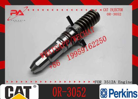 Common Rail Fuel Injector 7E6408 7E-6408 0R3052 0R-3052 for Caterpillar 111-3718 Cat 3508 3512 3516 Engine Excavator