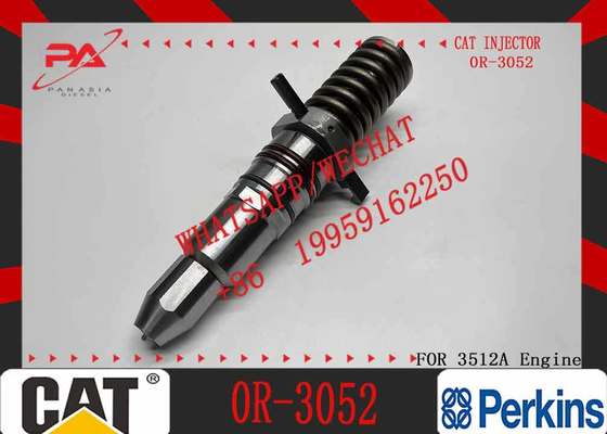 Common Rail Fuel Injector 7E6408 7E-6408 0R3052 0R-3052 for Caterpillar 111-3718 Cat 3508 3512 3516 Engine Excavator
