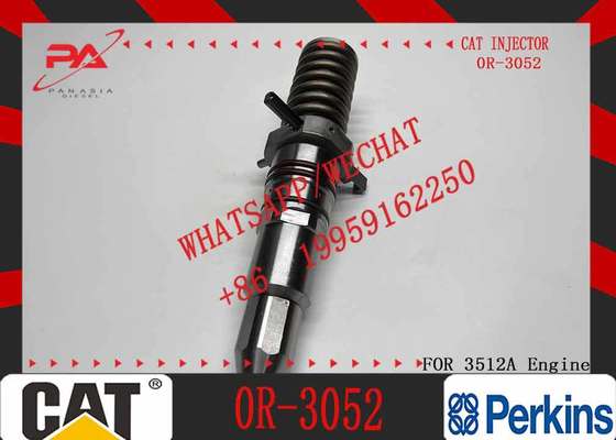 Common Rail Fuel Injector 7E6408 7E-6408 0R3052 0R-3052 for Caterpillar 111-3718 Cat 3508 3512 3516 Engine Excavator