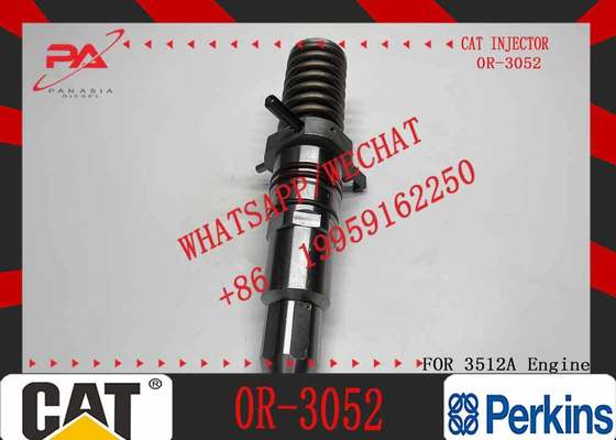 Common Rail Fuel Injector 7E6408 7E-6408 0R3052 0R-3052 for Caterpillar 111-3718 Cat 3508 3512 3516 Engine Excavator