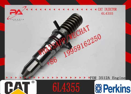 Ultra-Efficient Diesel Injector OEM 9Y3773 7C4148 6L4357 6L4355 for Caterpillar 3512A Engine Power Boost Fit Parts