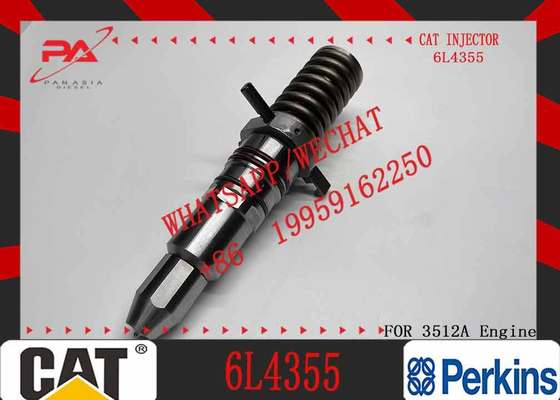 Ultra-Efficient Diesel Injector OEM 9Y3773 7C4148 6L4357 6L4355 for Caterpillar 3512A Engine Power Boost Fit Parts