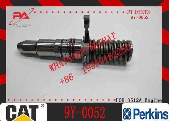 Fuel Injectors 9Y-0052 7E-6408 7E-3384 0R-3052 OR-3052 for Caterpillar Generator Set 3508 3512 3516 Engine