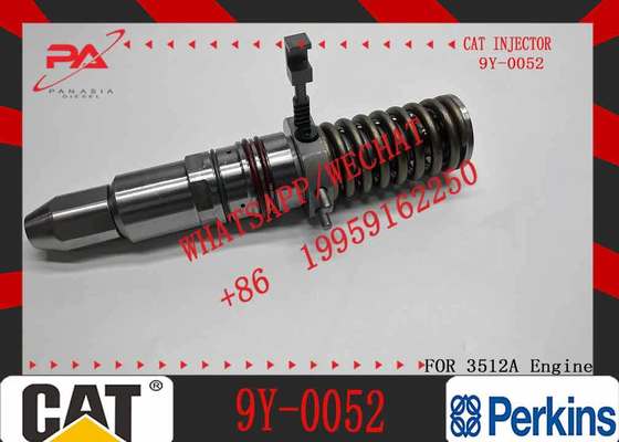 Fuel Injectors 9Y-0052 7E-6408 7E-3384 0R-3052 OR-3052 for Caterpillar Generator Set 3508 3512 3516 Engine