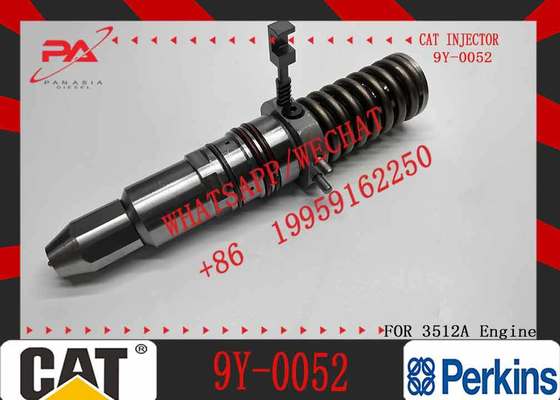 Fuel Injectors 9Y-0052 7E-6408 7E-3384 0R-3052 OR-3052 for Caterpillar Generator Set 3508 3512 3516 Engine