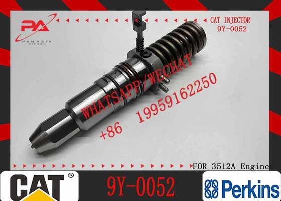 Fuel Injectors 9Y-0052 7E-6408 7E-3384 0R-3052 OR-3052 for Caterpillar Generator Set 3508 3512 3516 Engine