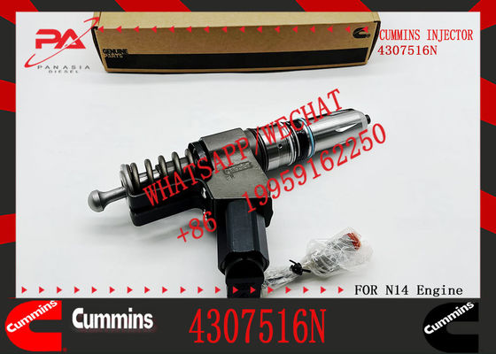 New Construction Machinery Fuel Injector Parts for CUMMINS Diesel Engine Compatible Models N14 4307516N 3411767T 3407776 3087807