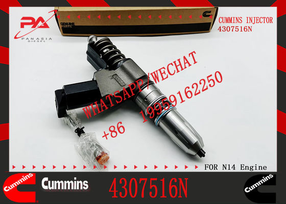 New Construction Machinery Fuel Injector Parts for CUMMINS Diesel Engine Compatible Models N14 4307516N 3411767T 3407776 3087807