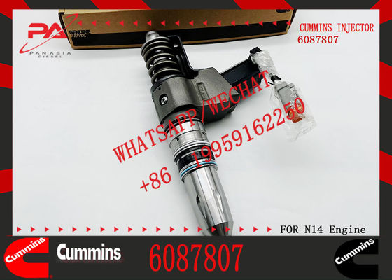Common Rail Fuel Injector 6087807 3080931F for Cummins QSN14 N14 Engine
