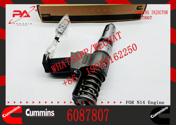 Common Rail Fuel Injector 6087807 3080931F for Cummins QSN14 N14 Engine