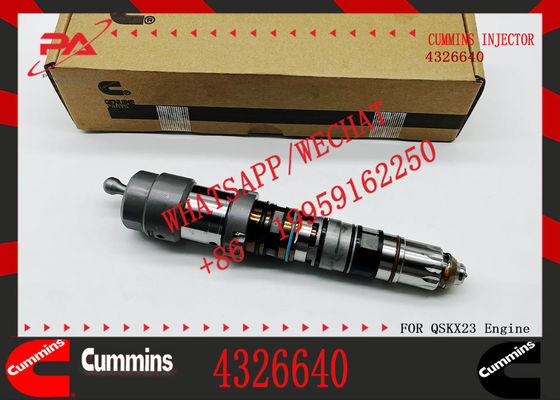 New Construction Machinery Fuel Injector for QSK60 & for CUMMINS Diesel Engine Models 4928349 4326639 4088427 4326640