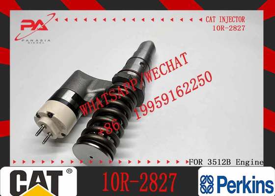 Common Rail Fuel Injector 249-0746 10R-2826 10R-2827 CAT 3512B Injector for Caterpillar Machinery Diesel Engine Parts