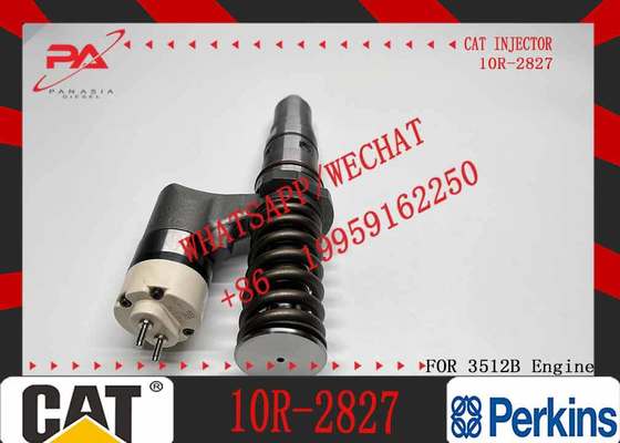 Common Rail Fuel Injector 249-0746 10R-2826 10R-2827 CAT 3512B Injector for Caterpillar Machinery Diesel Engine Parts