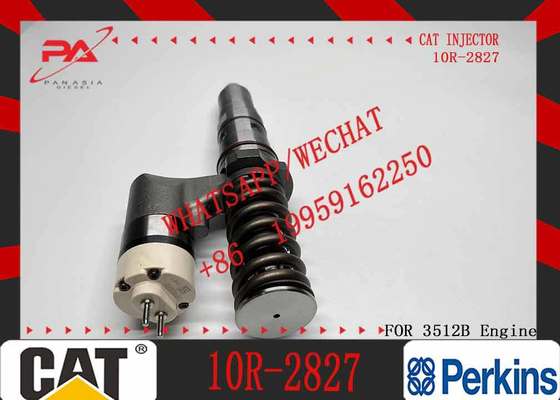 Common Rail Fuel Injector 249-0746 10R-2826 10R-2827 CAT 3512B Injector for Caterpillar Machinery Diesel Engine Parts
