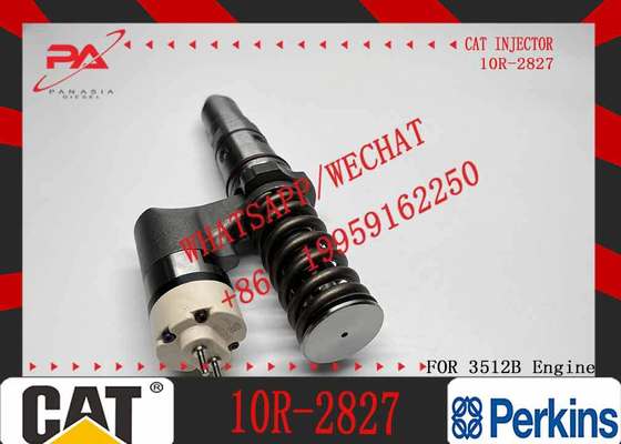 Common Rail Fuel Injector 249-0746 10R-2826 10R-2827 CAT 3512B Injector for Caterpillar Machinery Diesel Engine Parts