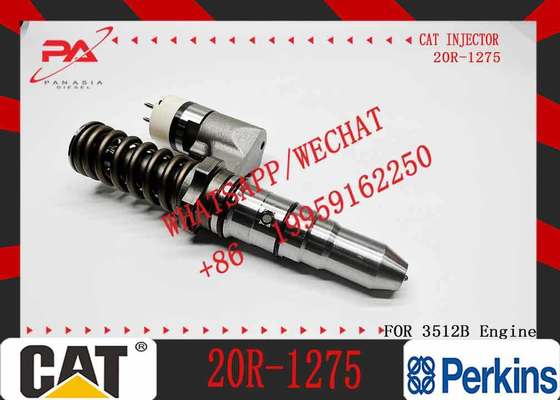 Common Rail Diesel Injectors 20R-1275 Fuel Injection Valves 386-1766 for CAT 3508 3516 3512 3508B 3516B 3512B Engine