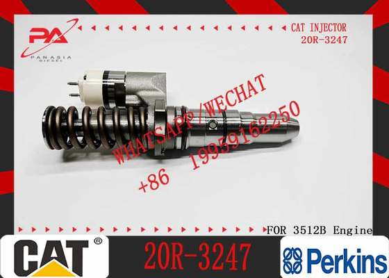Excavator Parts 392-0225 Fuel Injector 3920225 20R-3247 20R3247 for CAT 3508B 3512B 3516B 3512C 3516C Injection Valves