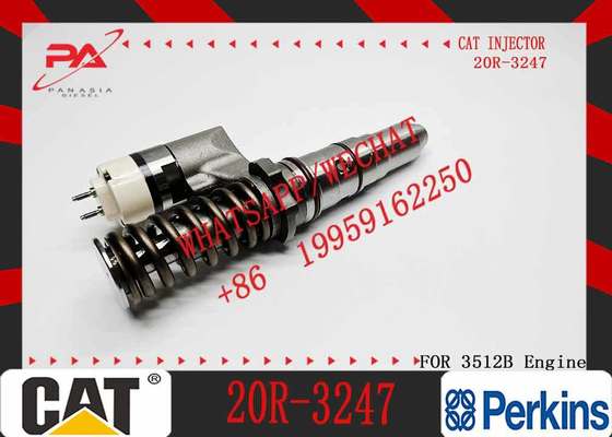 Excavator Parts 392-0225 Fuel Injector 3920225 20R-3247 20R3247 for CAT 3508B 3512B 3516B 3512C 3516C Injection Valves