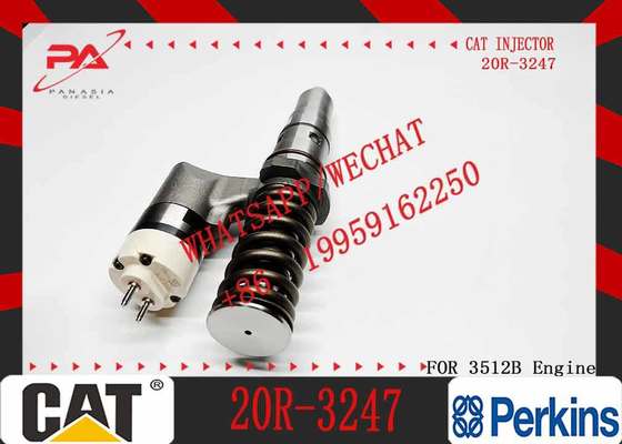 Excavator Parts 392-0225 Fuel Injector 3920225 20R-3247 20R3247 for CAT 3508B 3512B 3516B 3512C 3516C Injection Valves