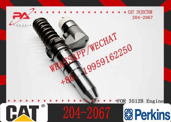 Excavator Parts 3512B Diesel Engine New Fuel Injector 204-2067 229-1631 245-8272 246-1854 250-1311 for Excavator