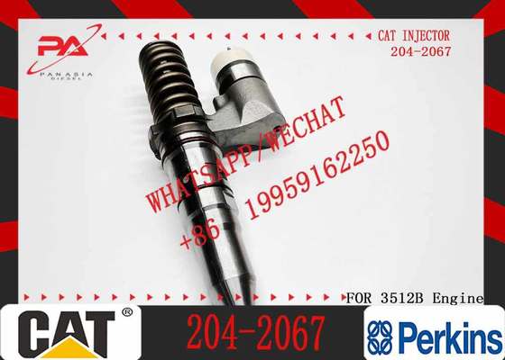 Excavator Parts 3512B Diesel Engine New Fuel Injector 204-2067 229-1631 245-8272 246-1854 250-1311 for Excavator