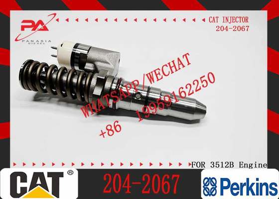 Excavator Parts 3512B Diesel Engine New Fuel Injector 204-2067 229-1631 245-8272 246-1854 250-1311 for Excavator
