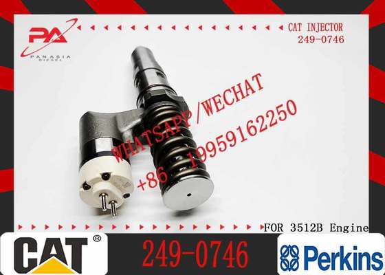 Diesel Fuel Injector 249-0746 20R-0850 for Cat 3524B Engine Construction Machinery Parts 162-8813 386-1767 for Excavator