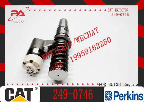 Diesel Fuel Injector 249-0746 20R-0850 for Cat 3524B Engine Construction Machinery Parts 162-8813 386-1767 for Excavator