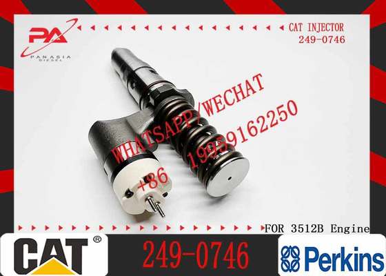 Diesel Fuel Injector 249-0746 20R-0850 for Cat 3524B Engine Construction Machinery Parts 162-8813 386-1767 for Excavator
